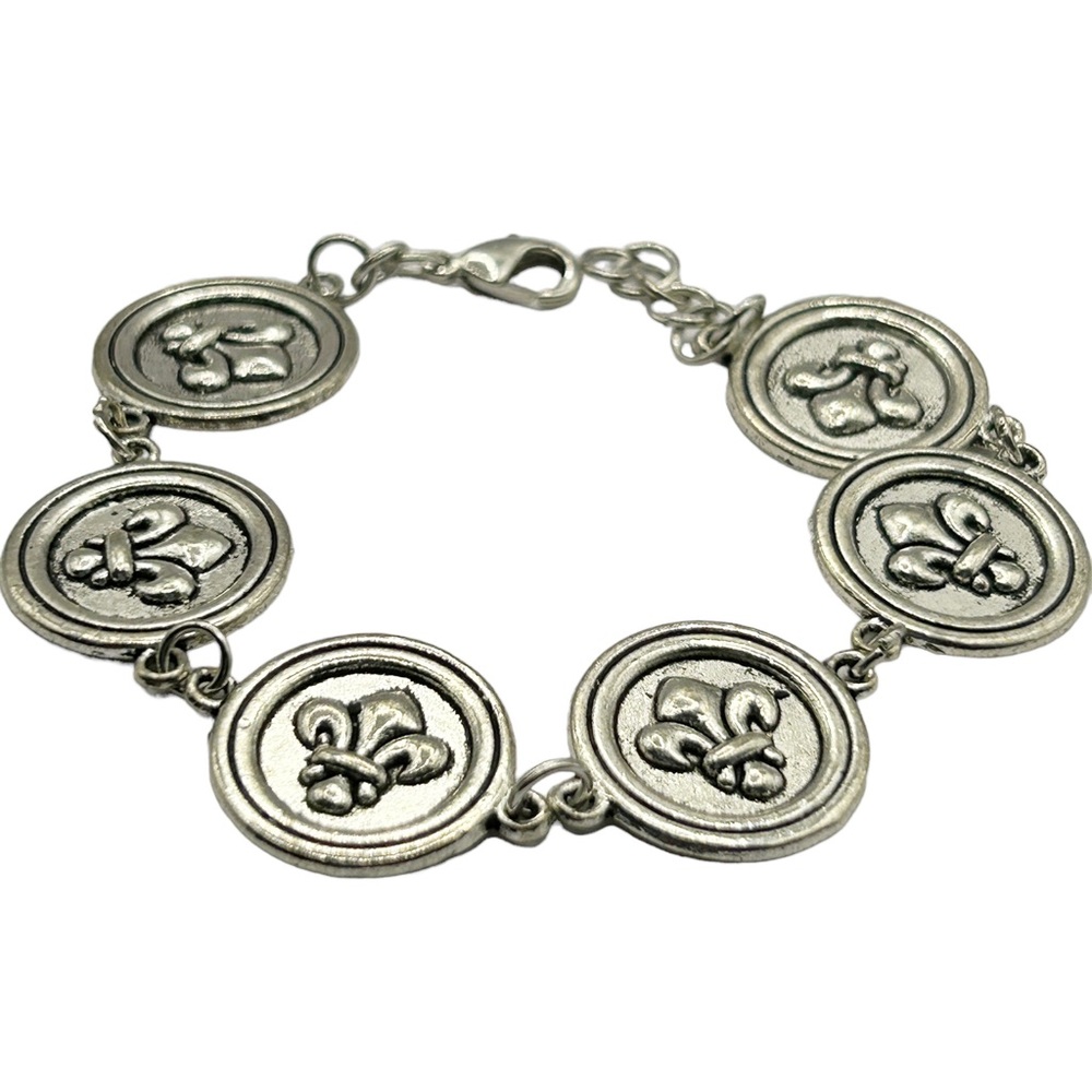 Fleur Ce Lis Coin Bracelet